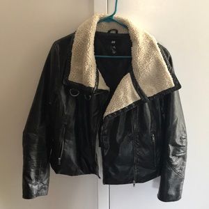 H&M Faux Leather Jacket